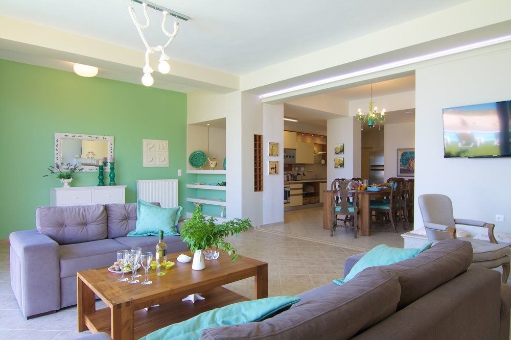 Espera Luxury Beach Front Residence With Pool & Bbq, By Thinkvilla Rethimno Eksteriør billede