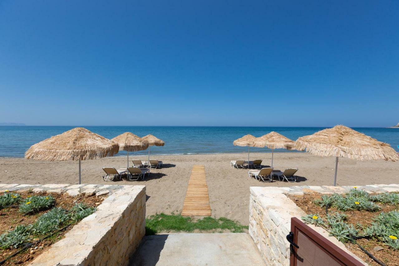 Espera Luxury Beach Front Residence With Pool & Bbq, By Thinkvilla Rethimno Eksteriør billede
